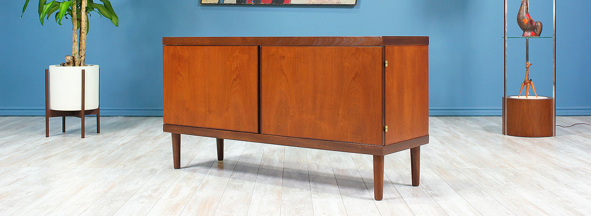 Danish Modern Teak Credenza by Hans Olsen 899