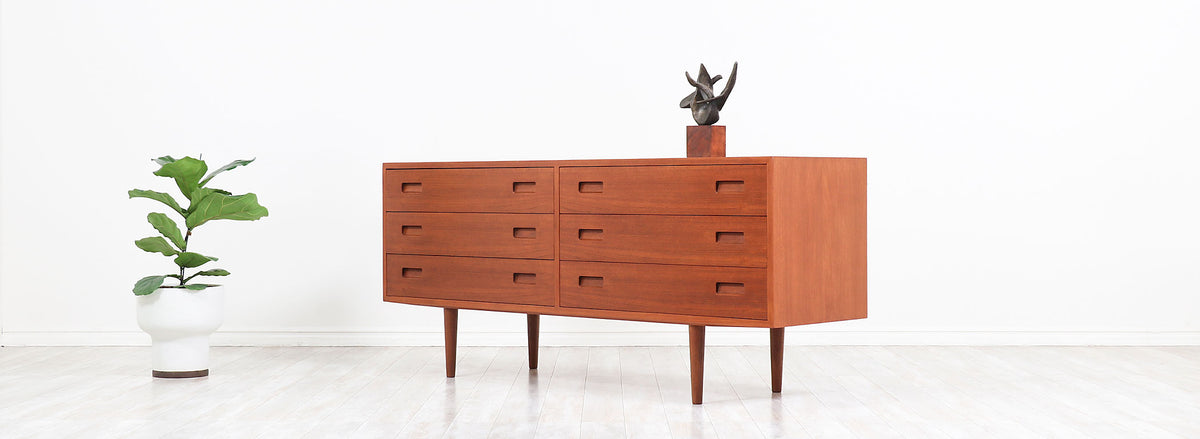 Danish Modern Teak Dresser