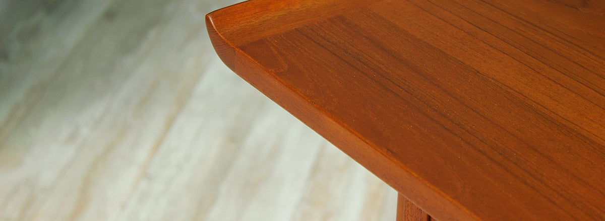 Danish Modern Teak Executive Desk by H.P. Hansen