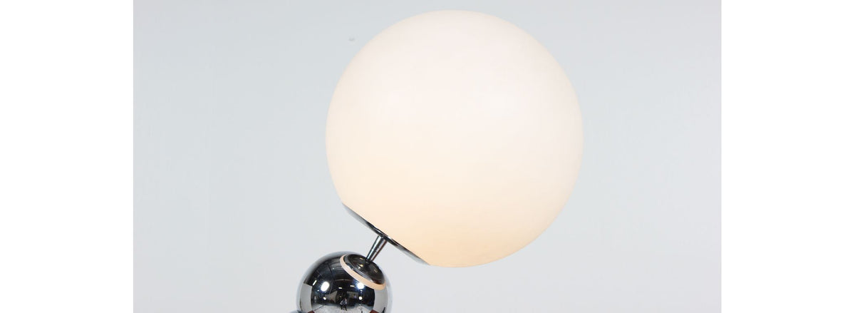 George Kovacs Chrome Caterpillar Table Lamp