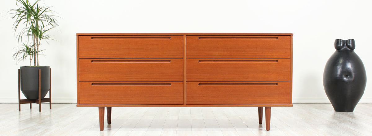 Nils Jönsson Teak Dresser for HJN Møbler