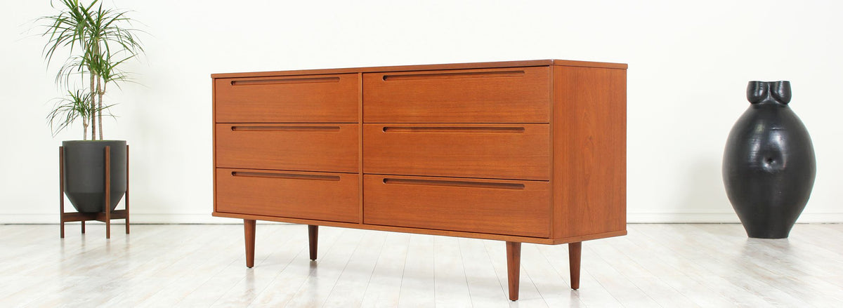 Nils Jönsson Teak Dresser for HJN Møbler