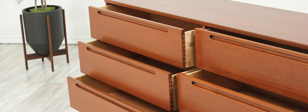 Nils Jönsson Teak Dresser for HJN Møbler