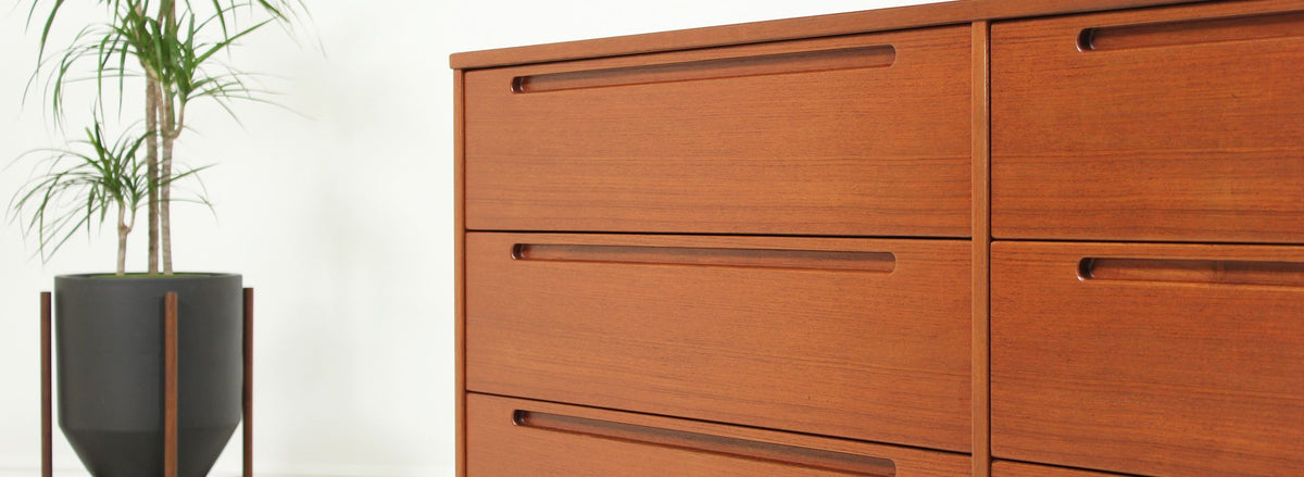 Nils Jönsson Teak Dresser for HJN Møbler