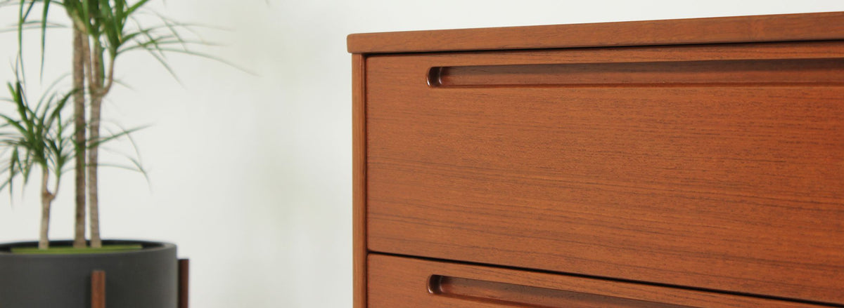 Nils Jönsson Teak Dresser for HJN Møbler