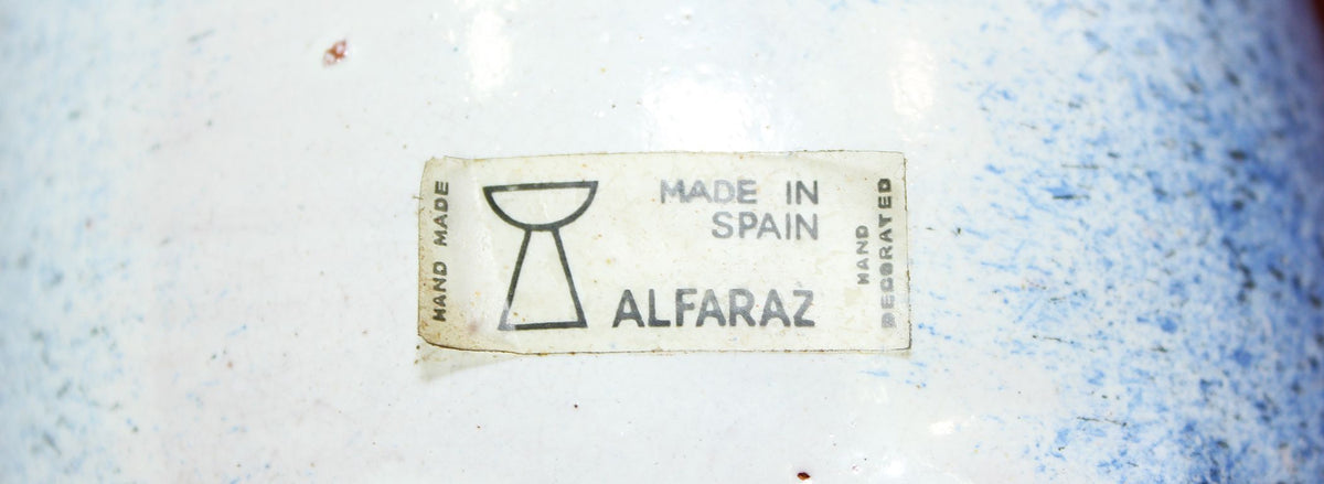 Mid-Century Ceramic Bull Sculpture by Alfaraz