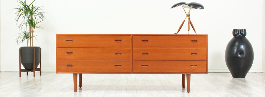 Arne Wahl Iversen Teak Dresser for Vinde Møbelfabrik
