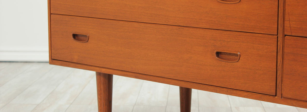 Arne Wahl Iversen Teak Dresser for Vinde Møbelfabrik