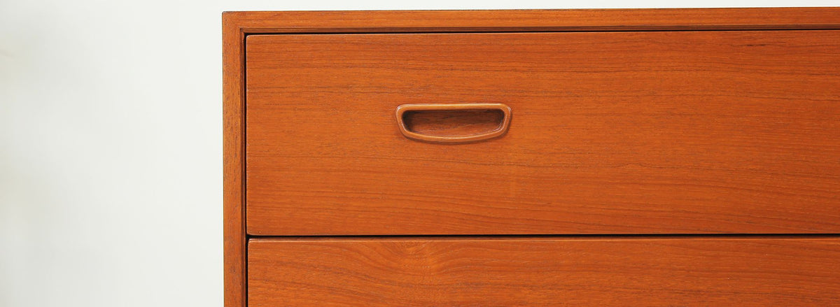 Arne Wahl Iversen Teak Dresser for Vinde Møbelfabrik