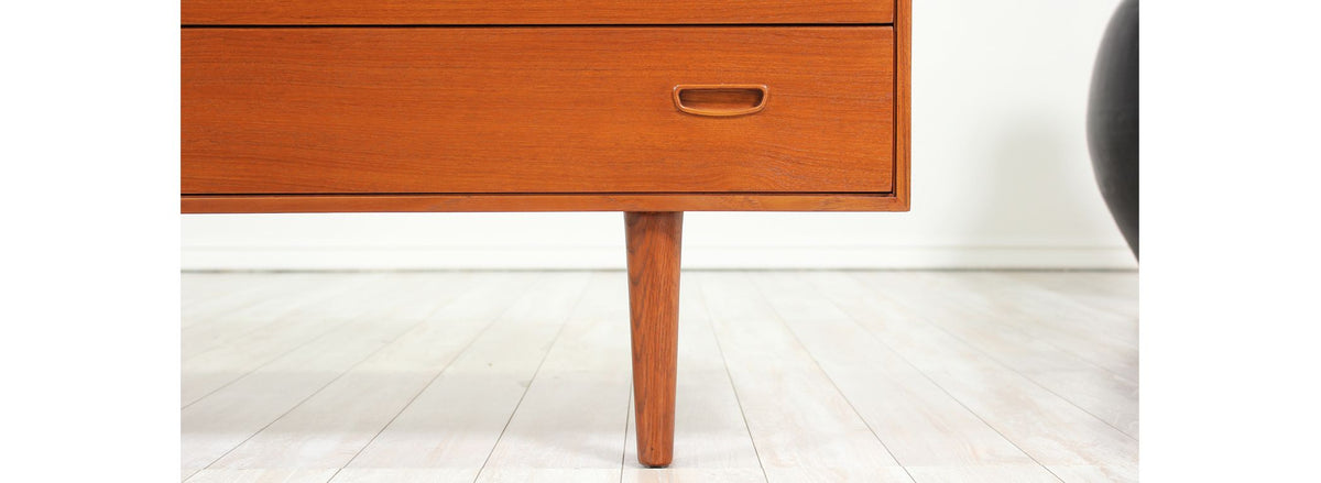 Arne Wahl Iversen Teak Dresser for Vinde Møbelfabrik
