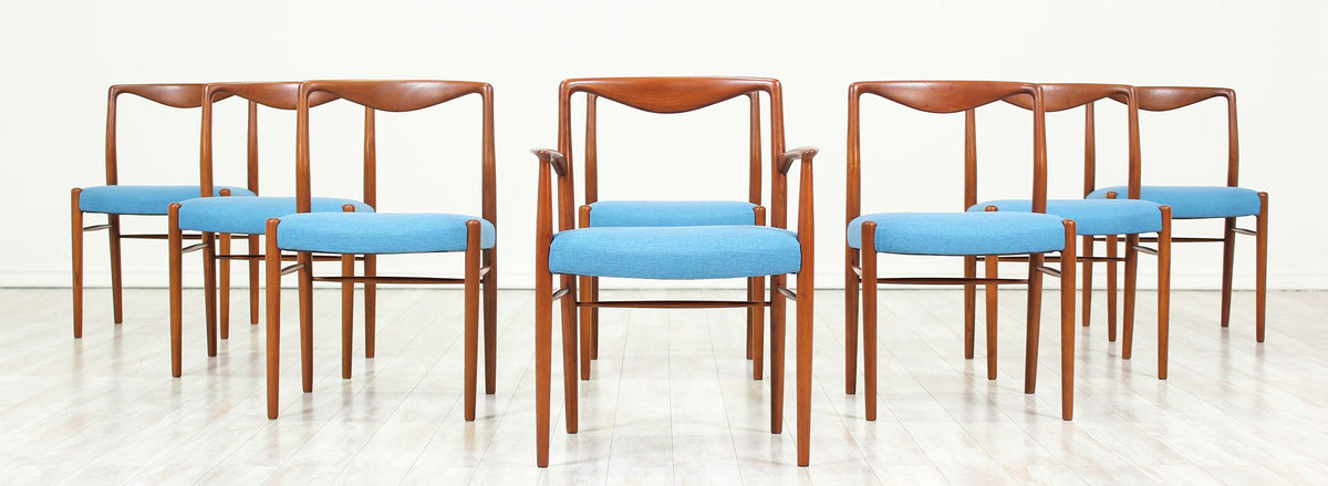 Kai Lyngfeldt Larsen Teak Dining Chairs for Søren Willadsen