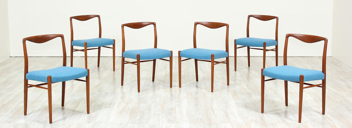 Kai Lyngfeldt Larsen Teak Dining Chairs for Søren Willadsen