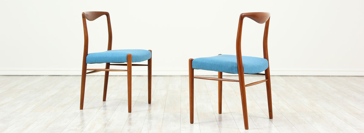 Kai Lyngfeldt Larsen Teak Dining Chairs for Søren Willadsen