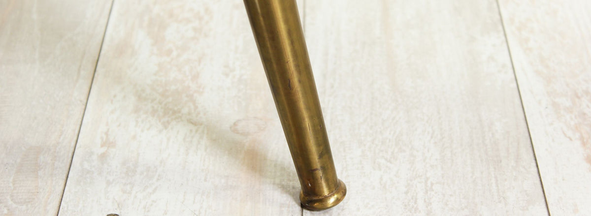Warren Lloyd "Key Scroll" Brass Lounge Chair for Mastercraft 
