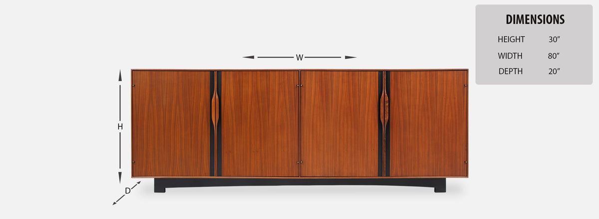 John Kapel Credenza for Glenn of California