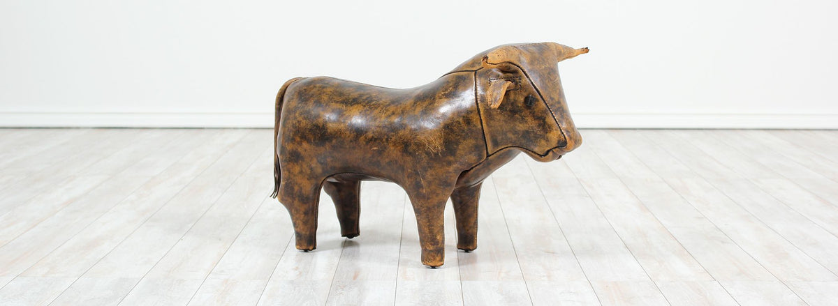 Dimitri Omersa Leather Bull for Abercrombie and Fitch