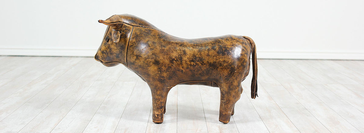 Dimitri Omersa Leather Bull for Abercrombie and Fitch