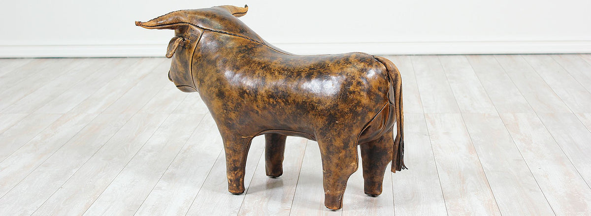 Dimitri Omersa Leather Bull for Abercrombie and Fitch