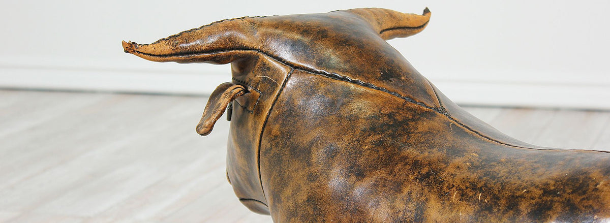 Dimitri Omersa Leather Bull for Abercrombie and Fitch