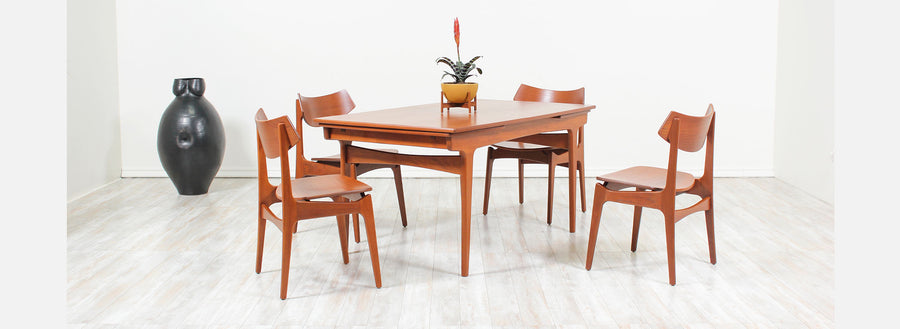 Erik Buch Dining Chairs for Funder-Schmidt & Madsen