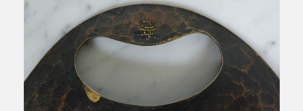 Maurice Ascalon Verdigris Bronze Tray for Pal-Bell Co.