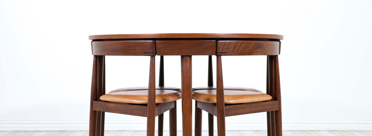 Danish Modern "Roundette" Teak Dining Set by Hans Olsen