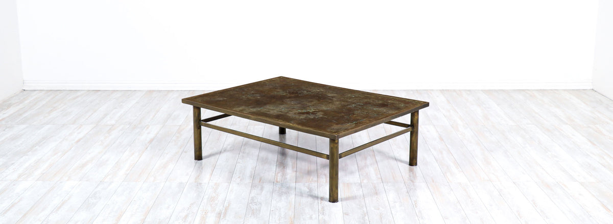 Philip & Kelvin LaVerne “Classical” Bronze Coffee Table 