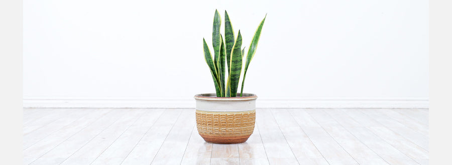 Bob Kinzie Stoneware Pottery Planter Vase for Affiliated Craftsmen