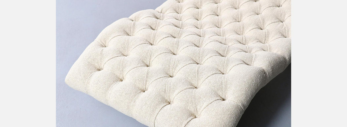 Adrian Pearsall Diamond Button-Tufted Chaise Lounge for Craft Associates