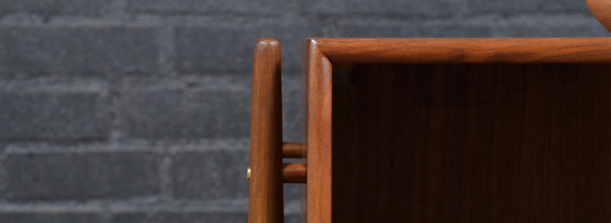 Kipp Stewart "Declaration" Walnut Floating Nightstands by Drexel