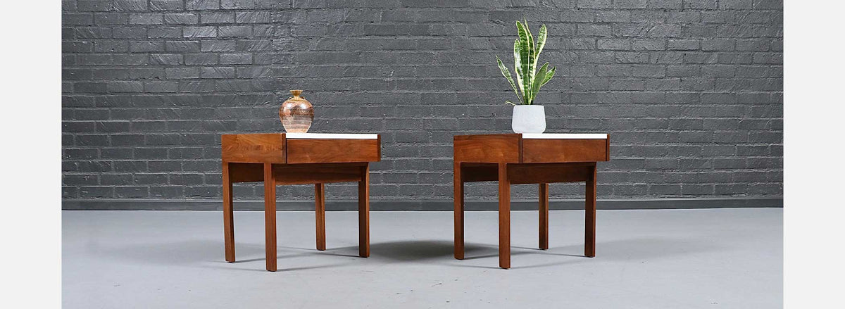 Californian Modern Night Stands by Martin Borenstein for Brown Saltman