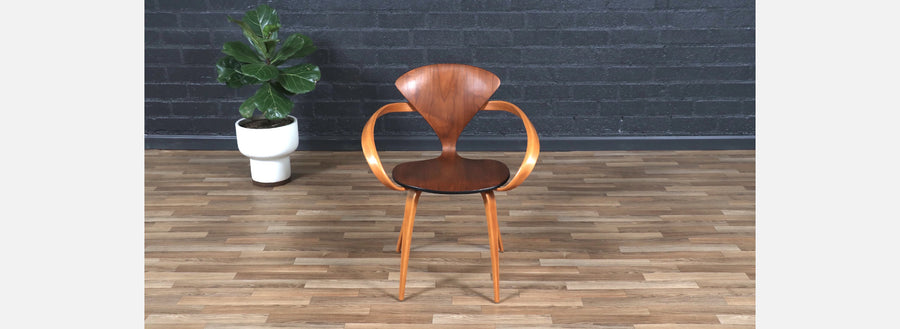 Mid-Century "Pretzel" Arm Chair by Norman Cherner for Plycraft