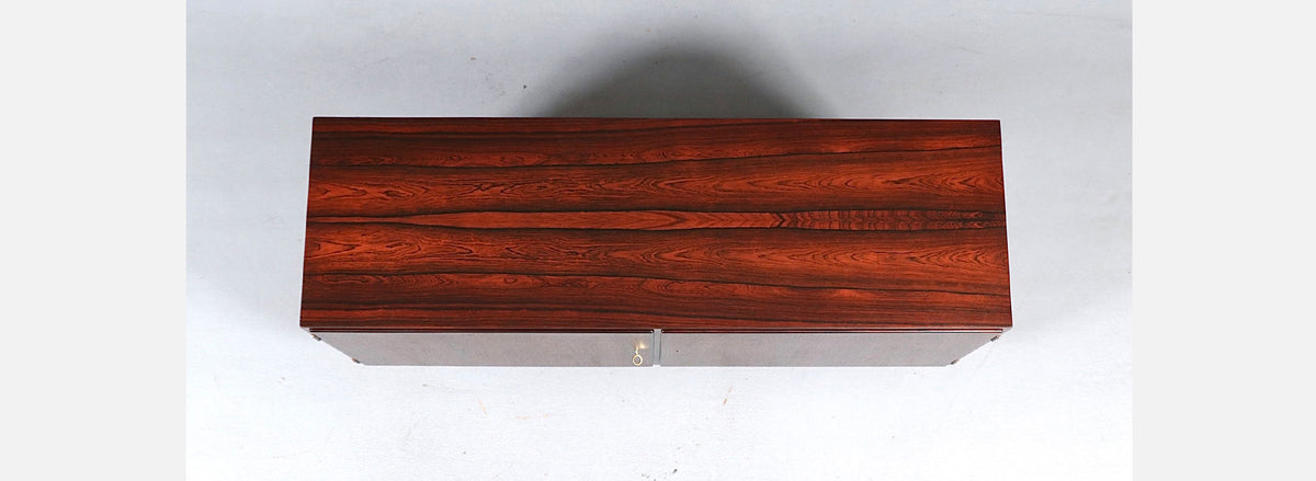 Danish Modern Brazilian Rosewood Credenza by Carlo Jensen 
