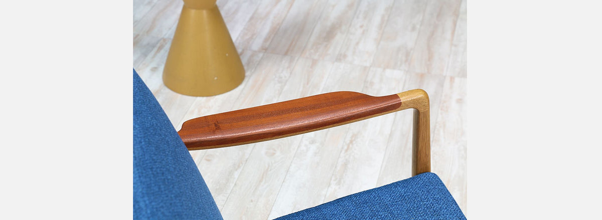 Tove & Edvard Kindt-Larsen Teak Lounge Chair for France & Daverkosen