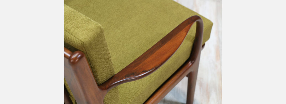 Adrian Pearsall Walnut Sofa for Craft Associates