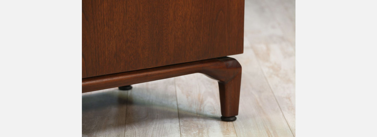 Maurice Bailey Cabinet w/ Leather Front Doors for Monteverdi-Young