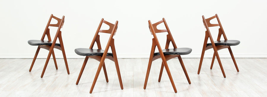 Hans J. Wegner "Sawbuck" CH-29 Dining Chairs for Carl Hansen & Søn