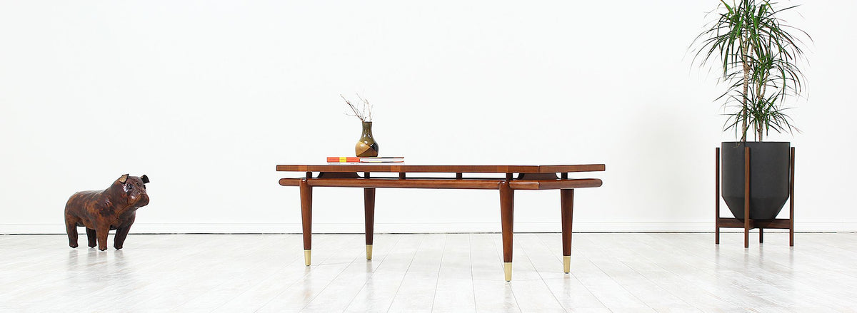 John Widdicomb Floating Top Coffee Table