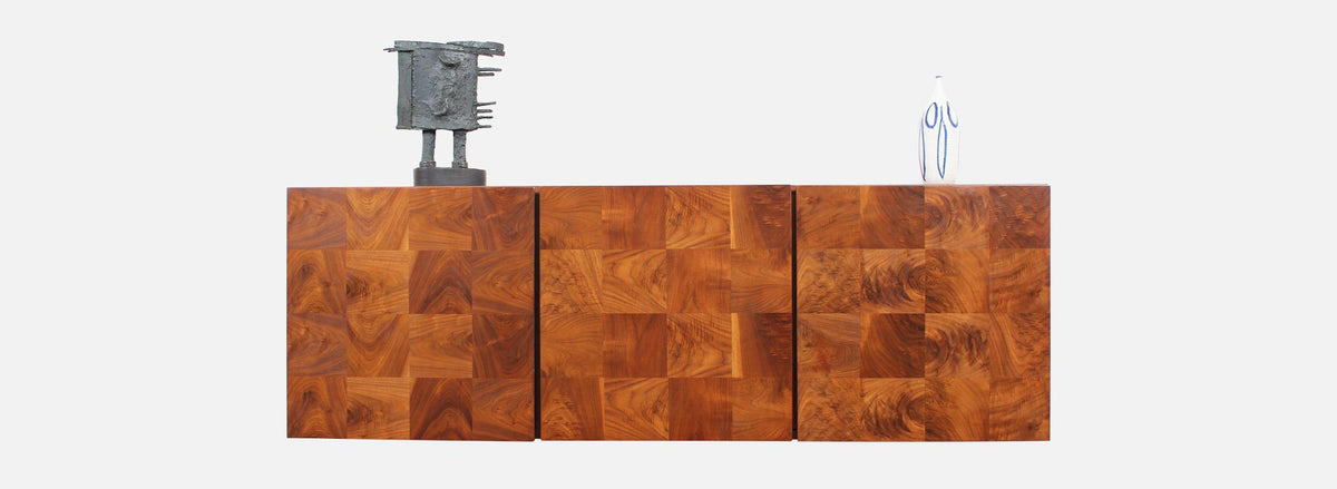 Milo Baughman Wall Mount Credenza for Thayer Coggin