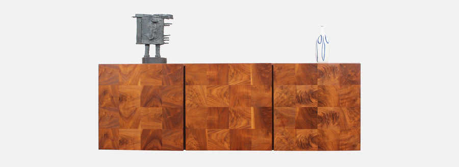 Milo Baughman Wall Mount Credenza for Thayer Coggin
