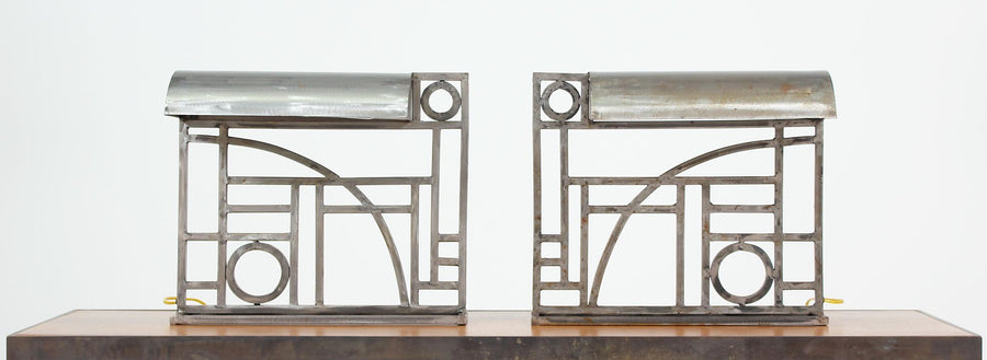 Pair of Robert Sonneman Table Lamps for Kovacs 