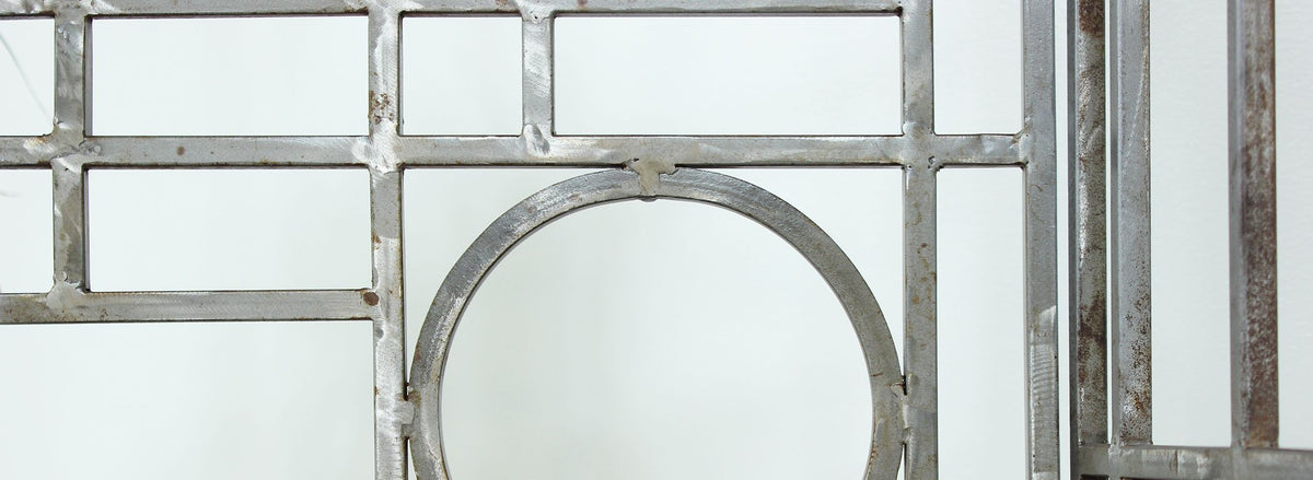 Post-Modern Geometric Folding Room Divider by Robert Sonneman