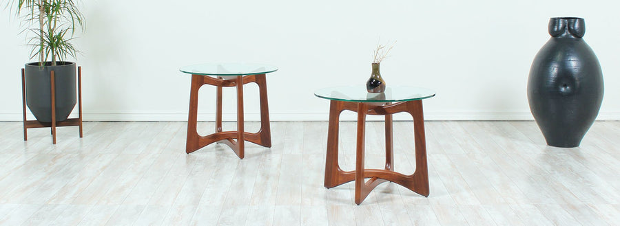 Adrian Pearsall Model 2460-T24 Side Tables for Craft Associates