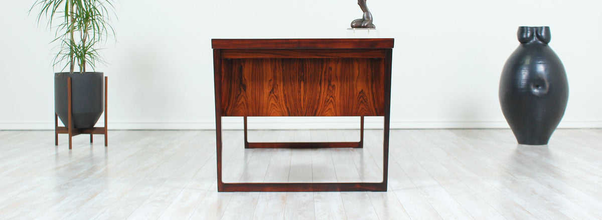 Kai Kristiansen Model-70 Rosewood Desk for Feldballes Møbelfabrik