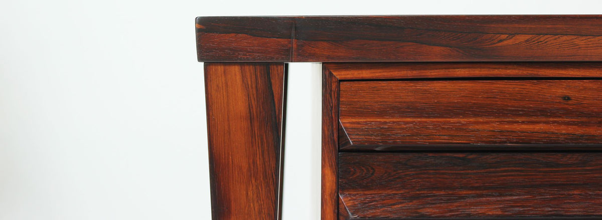 Kai Kristiansen Model-70 Rosewood Desk for Feldballes Møbelfabrik