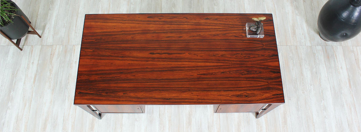 Kai Kristiansen Model-70 Rosewood Desk for Feldballes Møbelfabrik