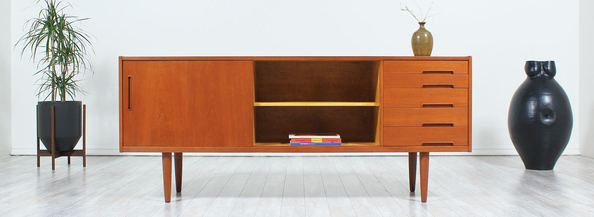 Nils Jonsson "Trento" Teak Credenza for Hugo Troeds