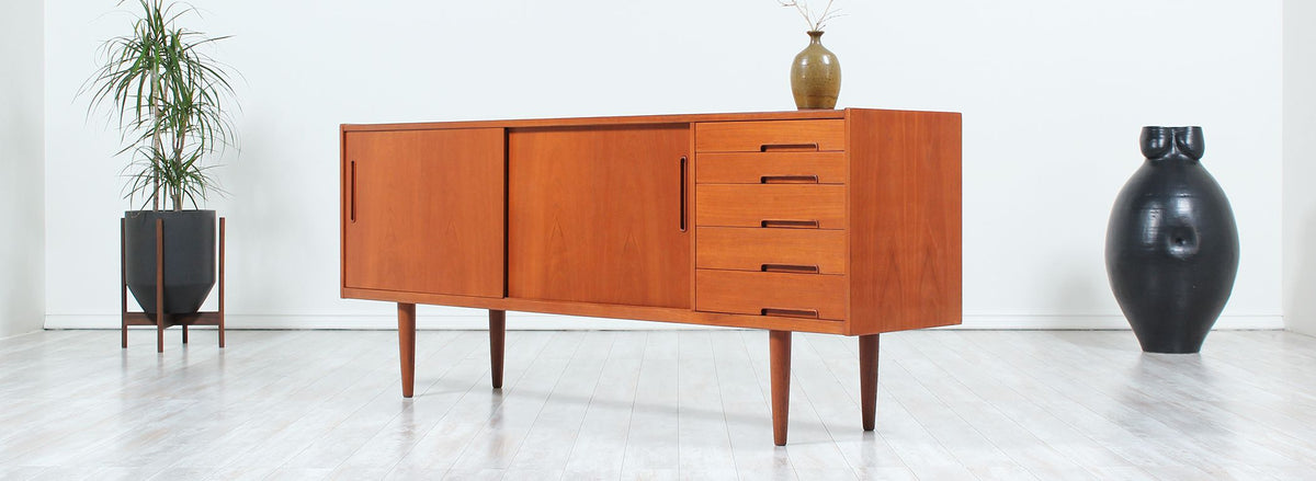 Nils Jonsson "Trento" Teak Credenza for Hugo Troeds