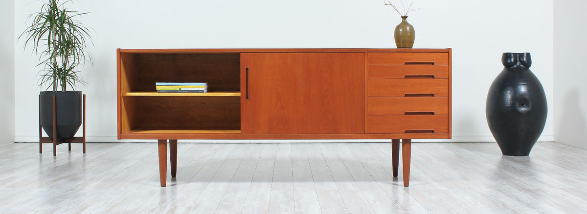 Nils Jonsson "Trento" Teak Credenza for Hugo Troeds