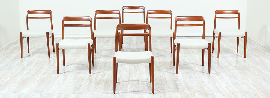 Alf Aarseth Model-145 Dining Chairs for Gustav Bahus & Eft
